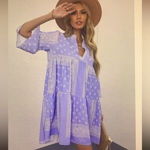 NWOT SHEIN Smock Dress-XL